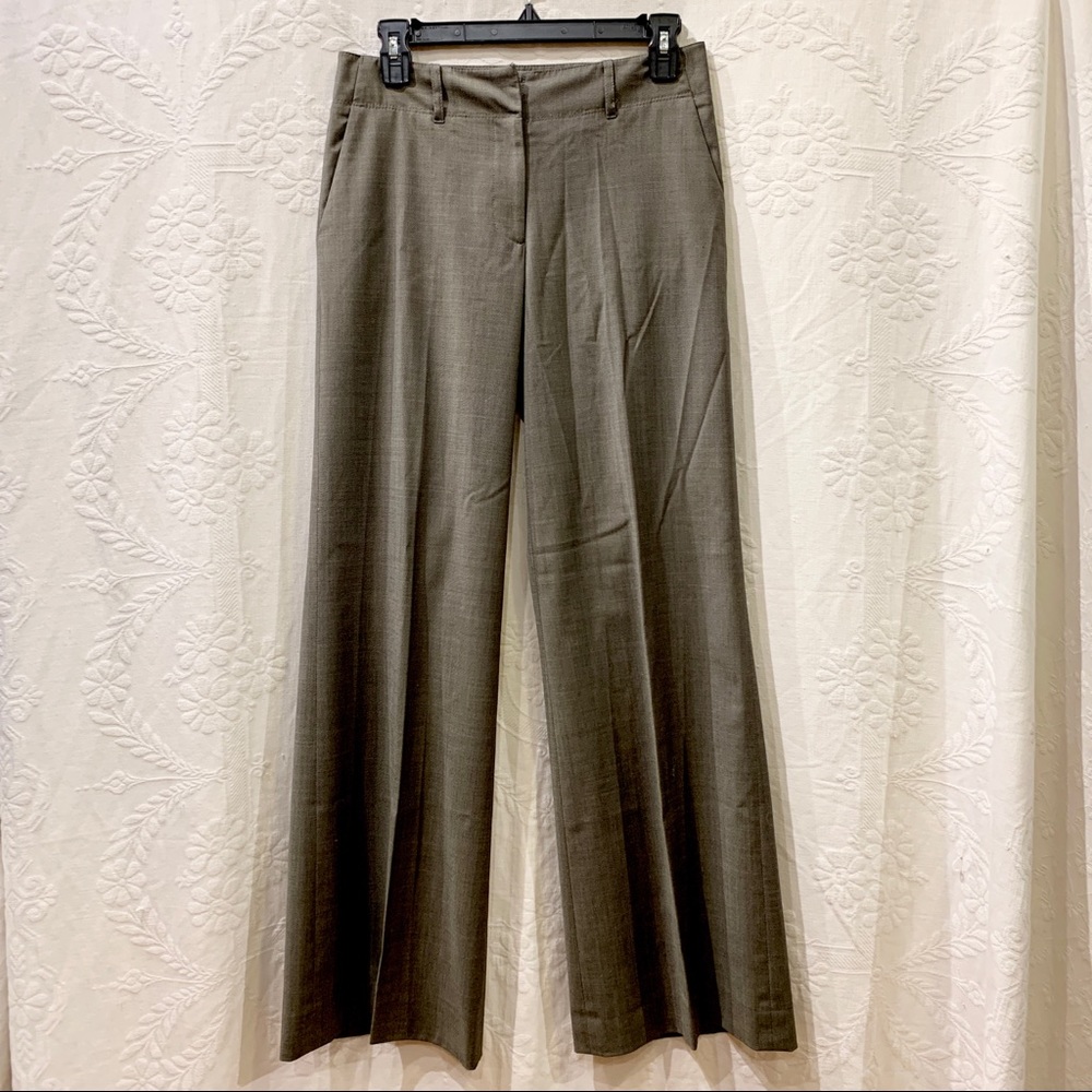 TRISTAN euc straight leg trouser pants brown green